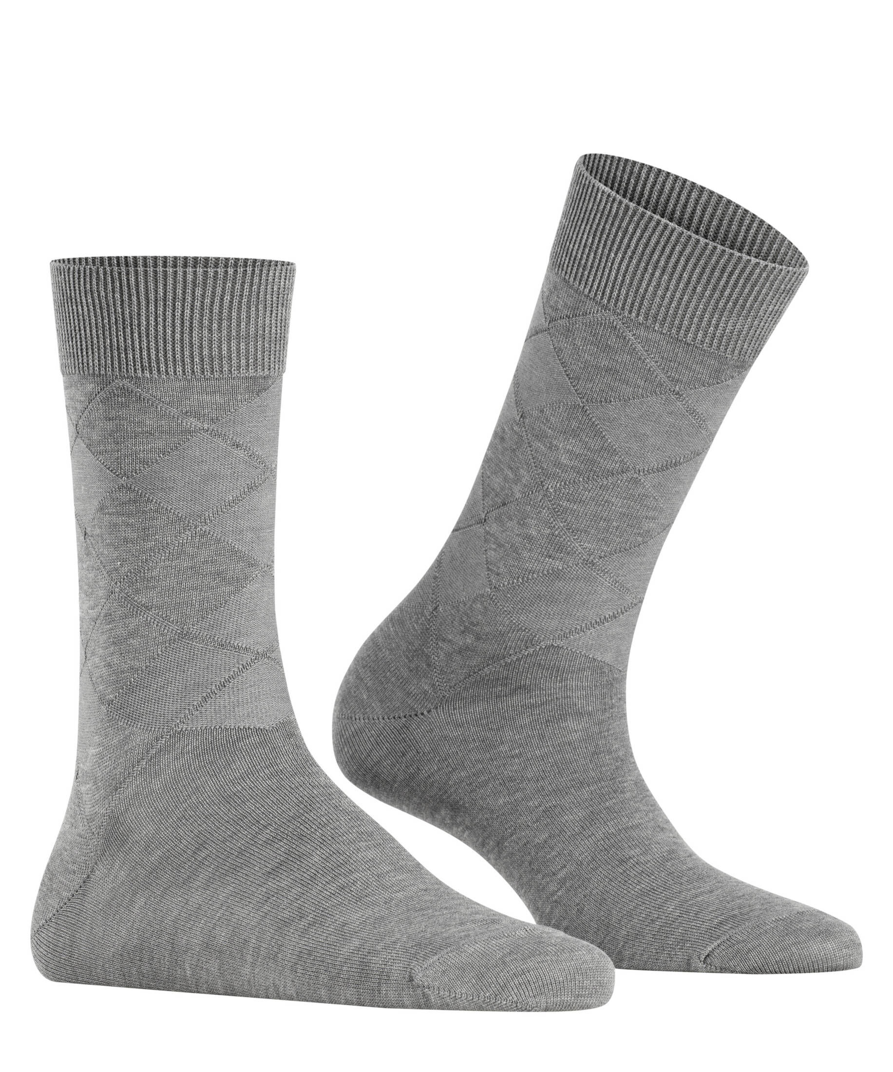 Burlington| Damen Socken Black Rhomb