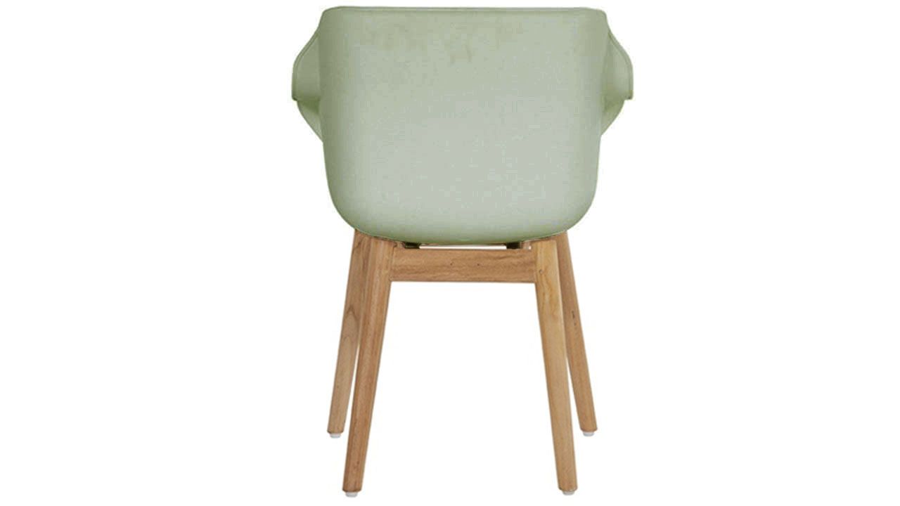 Tuinstoel French Green 11.688.247 Sophie Teak B62 x D59 x H84 cm