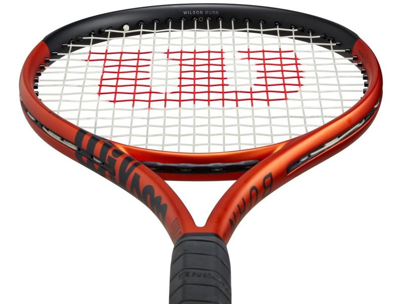 Wilson Tennisracket Burn 100 LS V5.0 Schwarz/Orange Tennisschläger