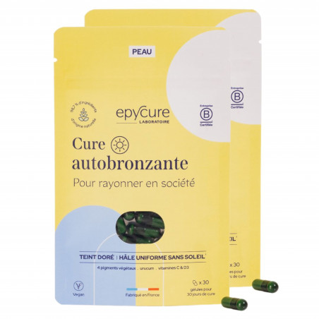 Epycure Laboratoire Cure autobronzante 2 mois