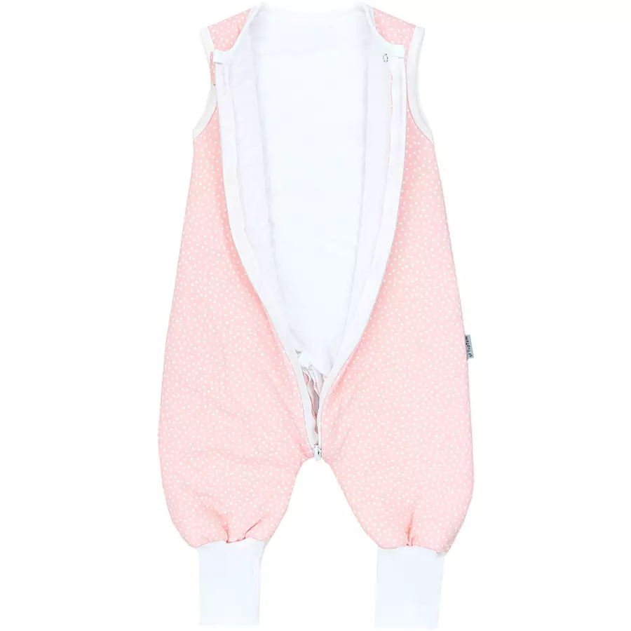 TupTam Winter Babyschlafsack mit Beinen 2,5 Tog pastellrosa