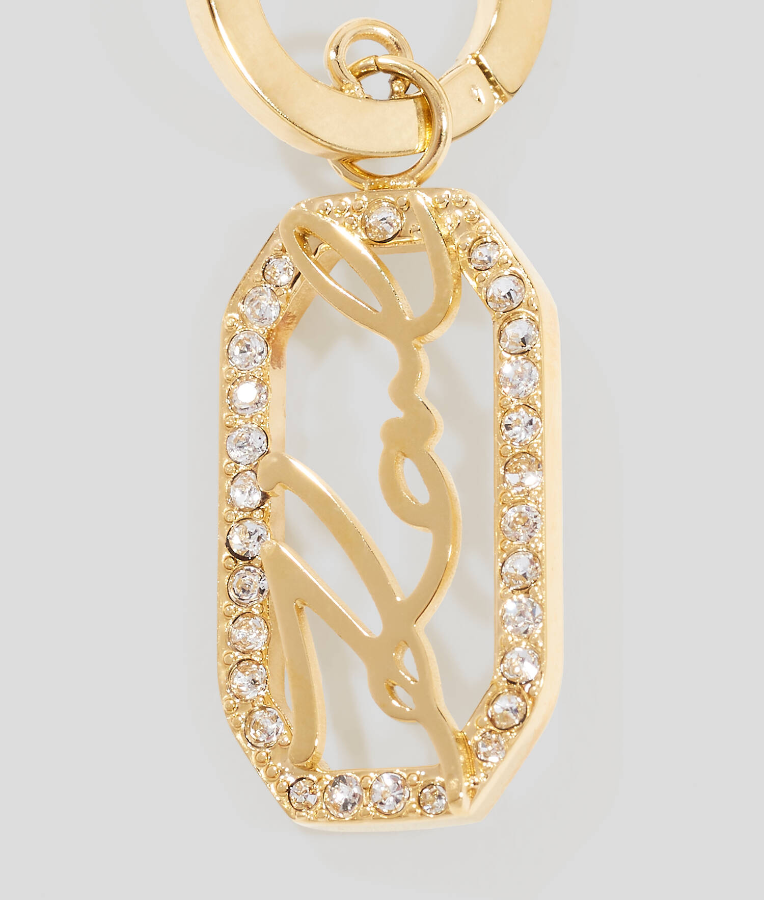Boucles d'oreilles pendantes KARL Signature - Or