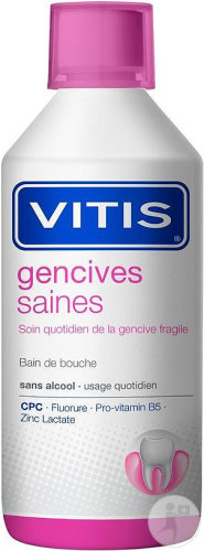 Vitis Bain De Bouche Gencives Saines Flacon 500ml