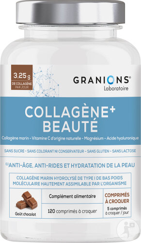 Granions Collagène Beauté Cookie 120 Comprimés