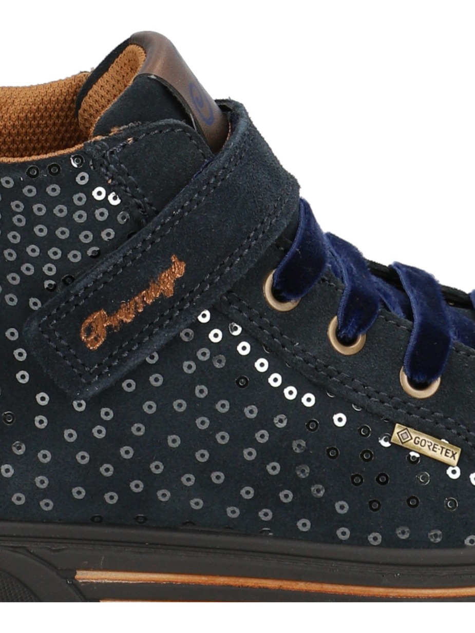Veloursleder Sneaker Mid Cut