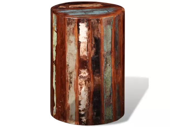Tabouret Bois de récupération massif