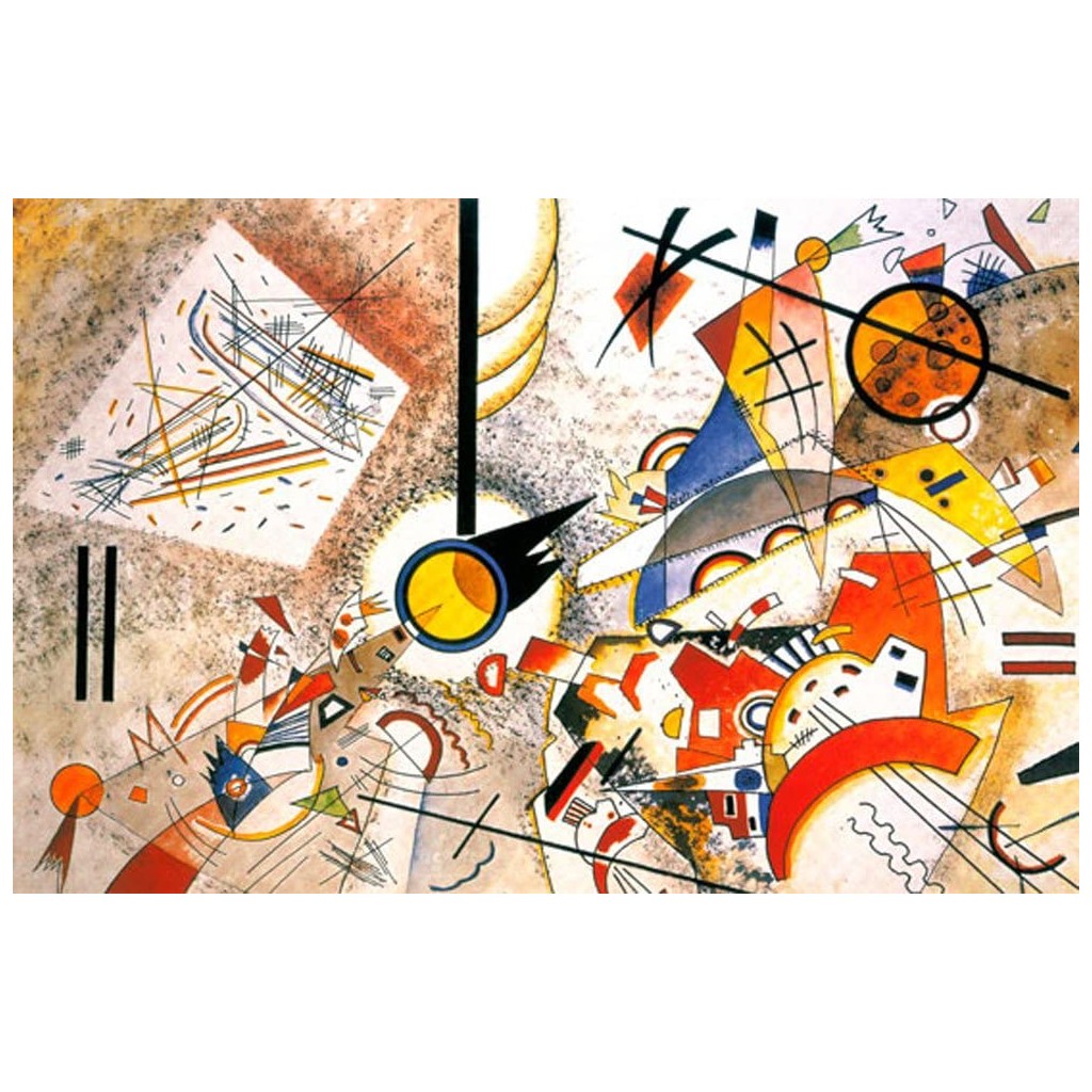 Puzzle - Kandinsky - Bustling Aquarelle - 1000 pièces