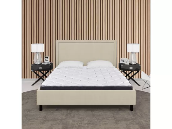 SELIAN - Matelas 140x190 cm Ressorts ensachés Soutien très ferme Ep.27cm