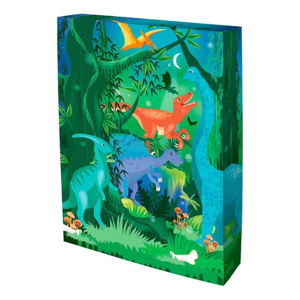 BOX CANDIY Watercolor Art - Totally Dinosaurs - 1 stk