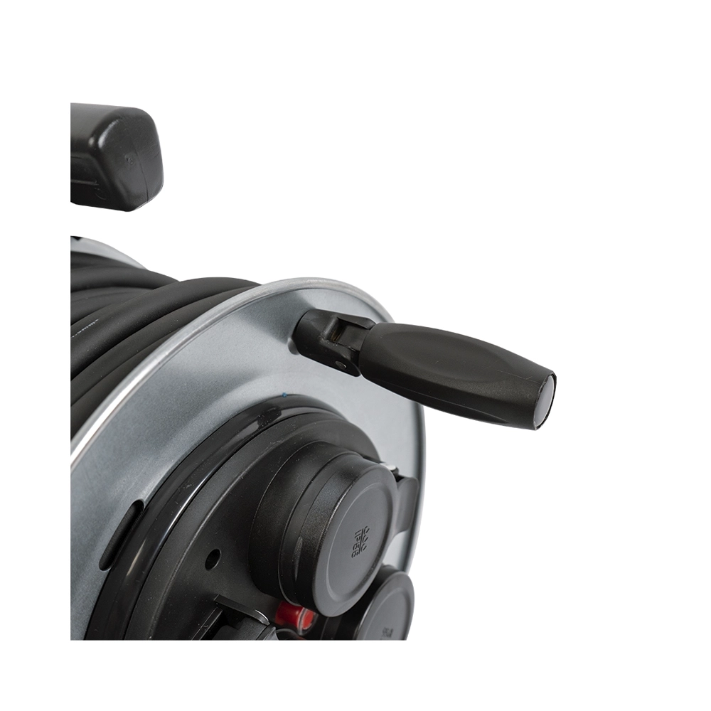 Ekström Kabelrolle Metall 3xT13 & 1xT13 IP55 30M