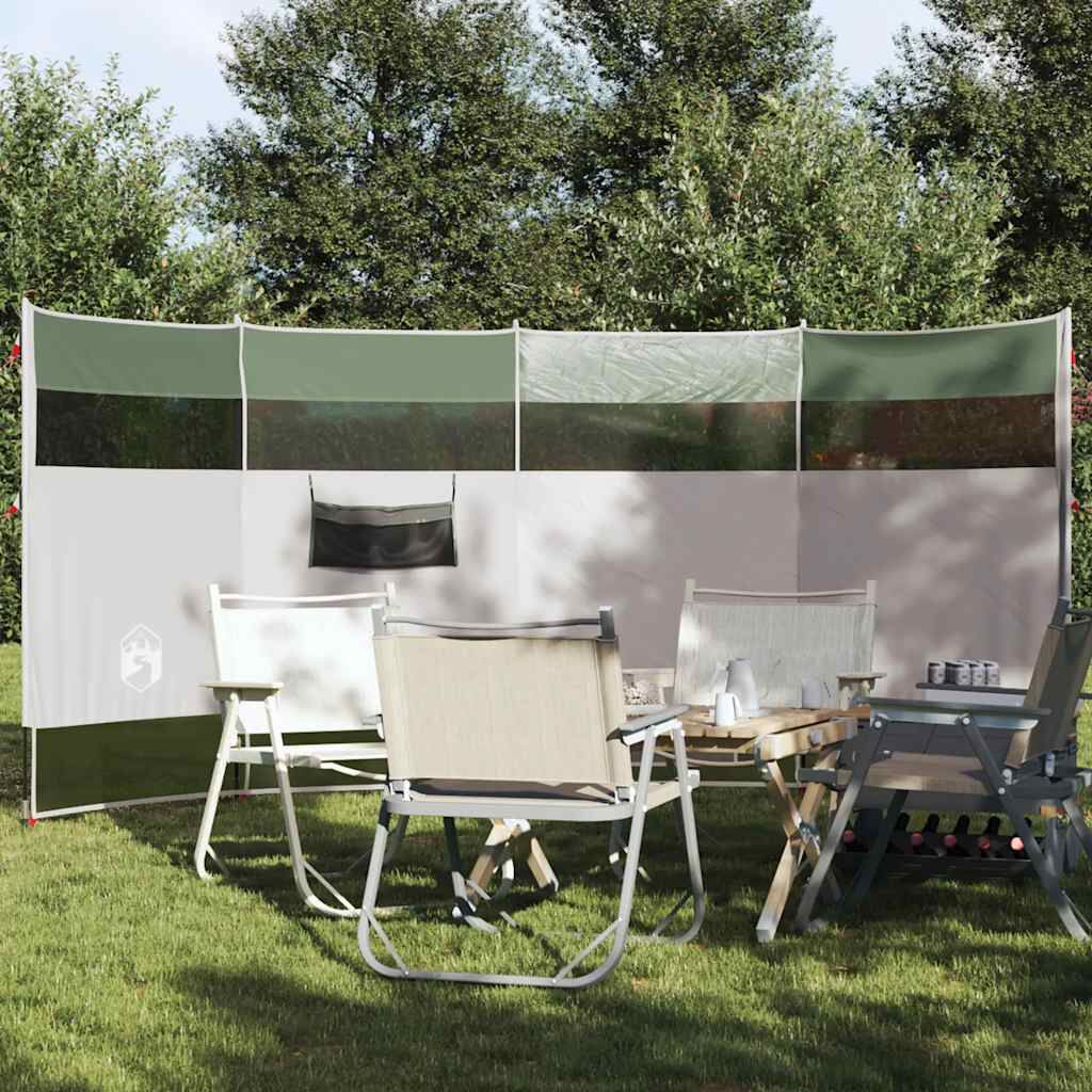 vidaXL Kampeerluifel Groen 366x152x152 cm Waterdicht