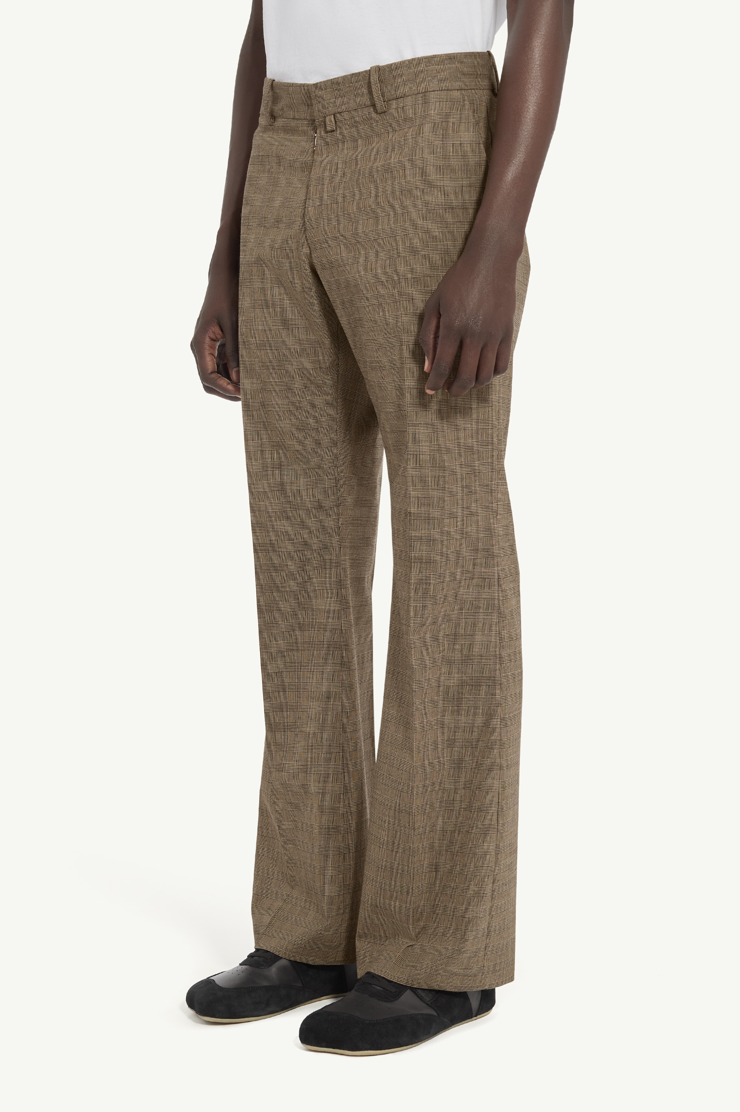 Pantalon à carreaux