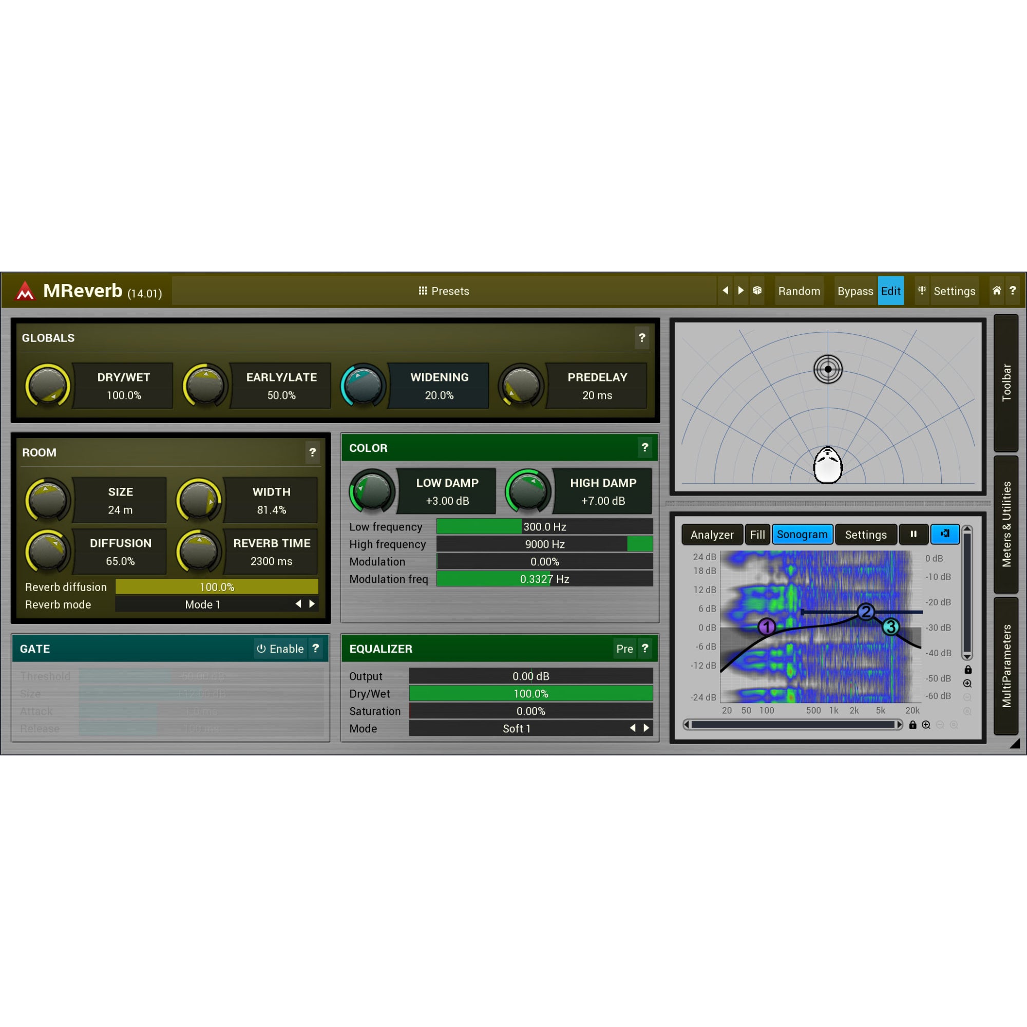 MeldaProduction MReverb (download)