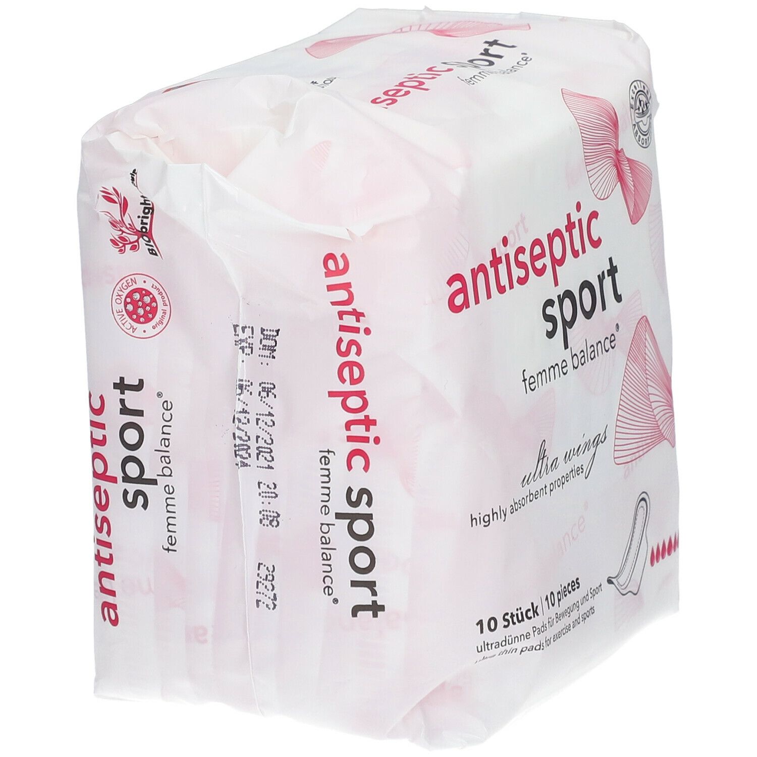 antiseptic sport femme balance® Damenbinden