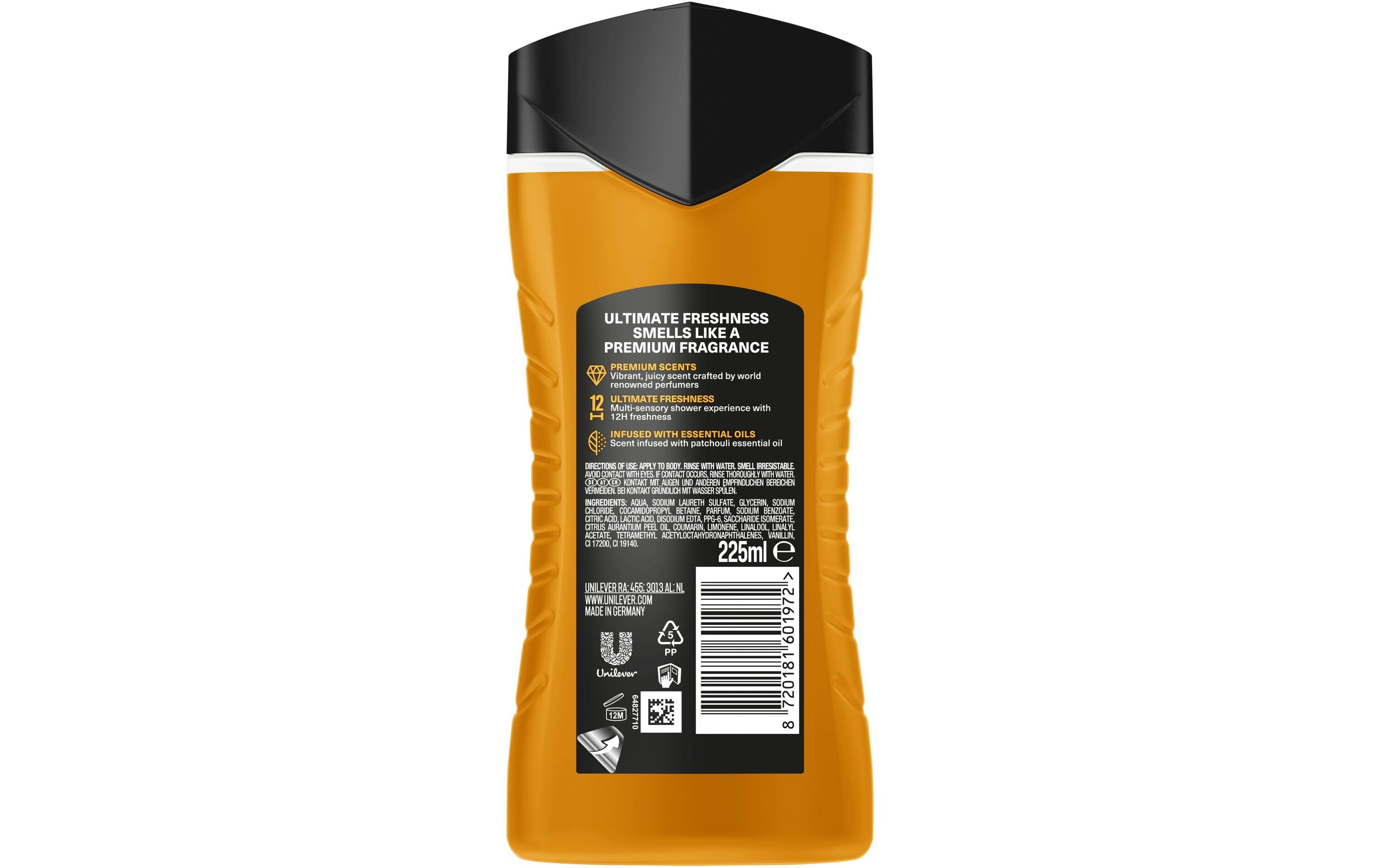 Duschgel Premium Peach Infusion 225 mlPflegedusche mit fruchtigem Duft nach Pfirsich