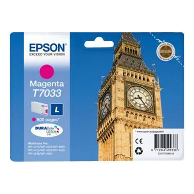 Epson T7033 Big Ben - magenta - cartouche d'encre originale