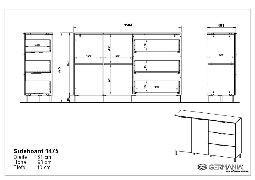 Sideboard HARPER GÖTTINGEN