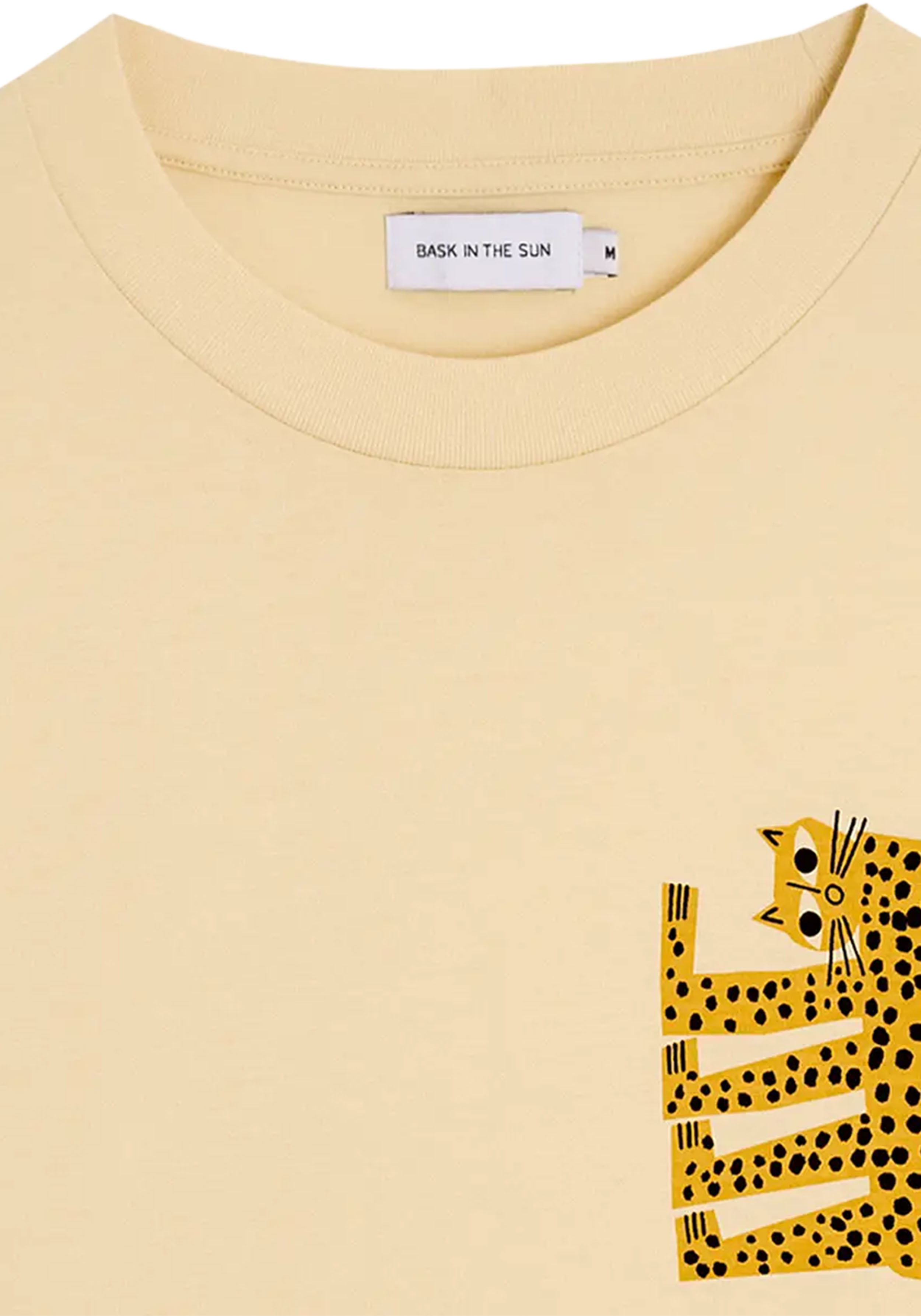 Bask in the Sun T-Shirt Leopard Cream
