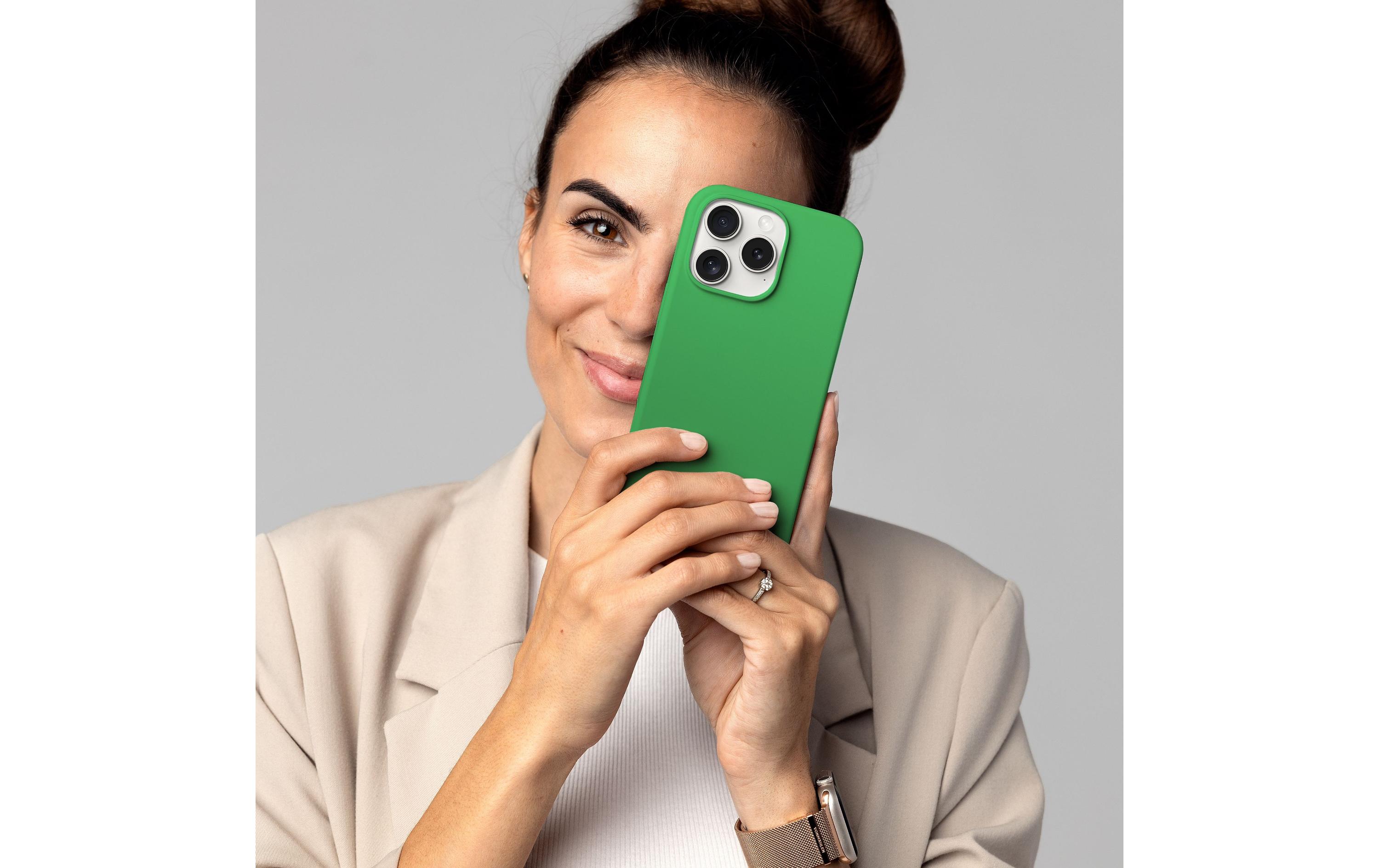Back Cover Soft Silicone iPhone 16 Pro Green HavenSilicone Backcover für das Apple iPhone 16 Pro