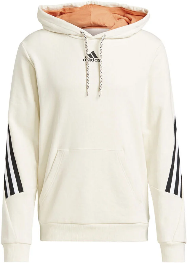 adidas adidas Sportswear 3-Stripes Tape Summer hættetrøje Hvid