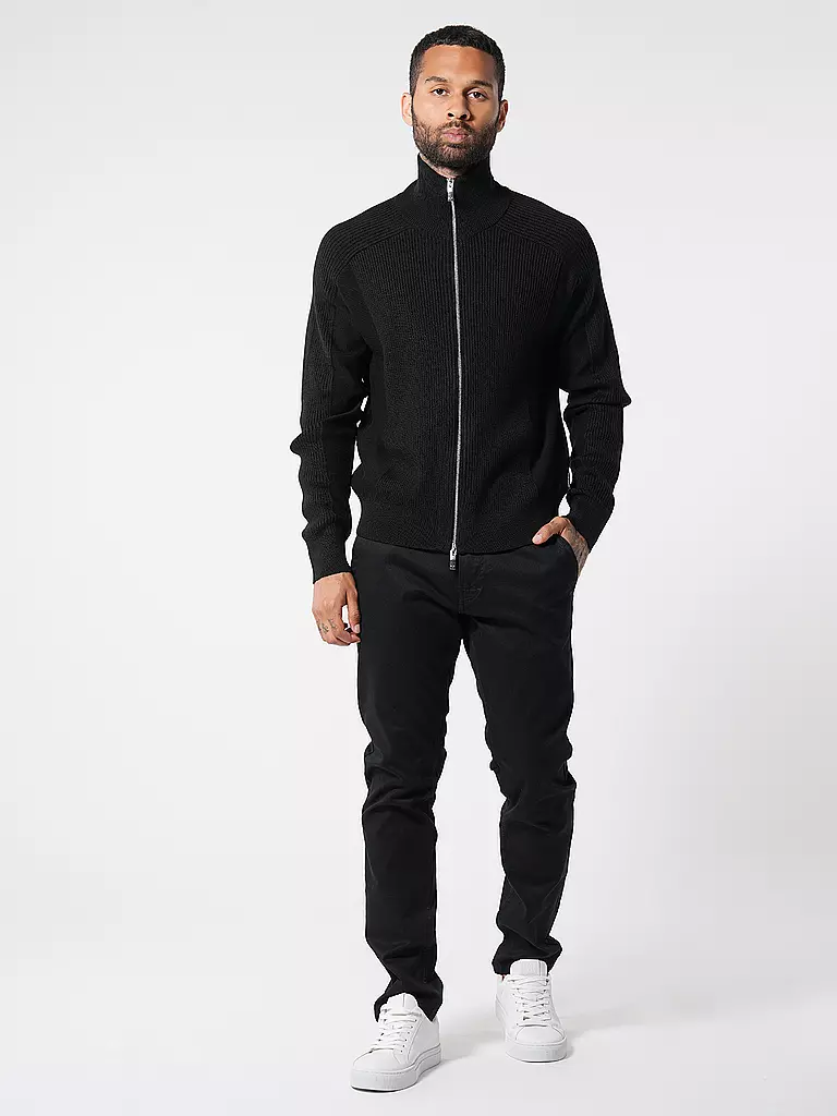 ARMANI EXCHANGE Strickjacke  schwarz