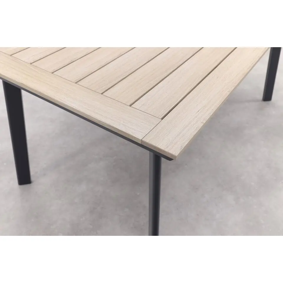 Garden Impressions Penedo tuintafel 160x90 cm - light teak vironwood