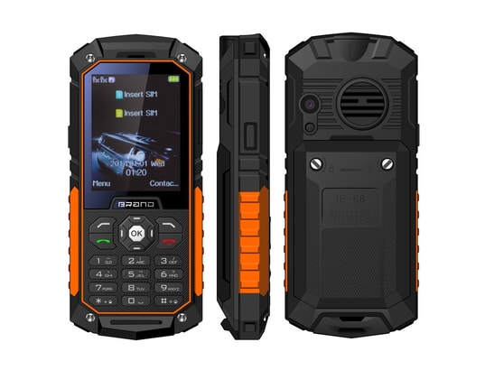 YONIS - Portable antichoc double sim 2.4 pouces téléphone incassable...