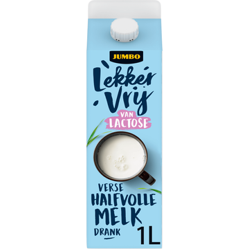 Jumbo Verse Lactosevrije Halfvolle Melk 1L