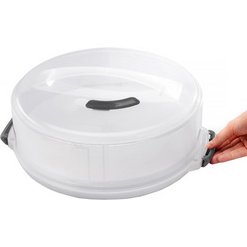 Cloche à gâteau ajustable et transportable
