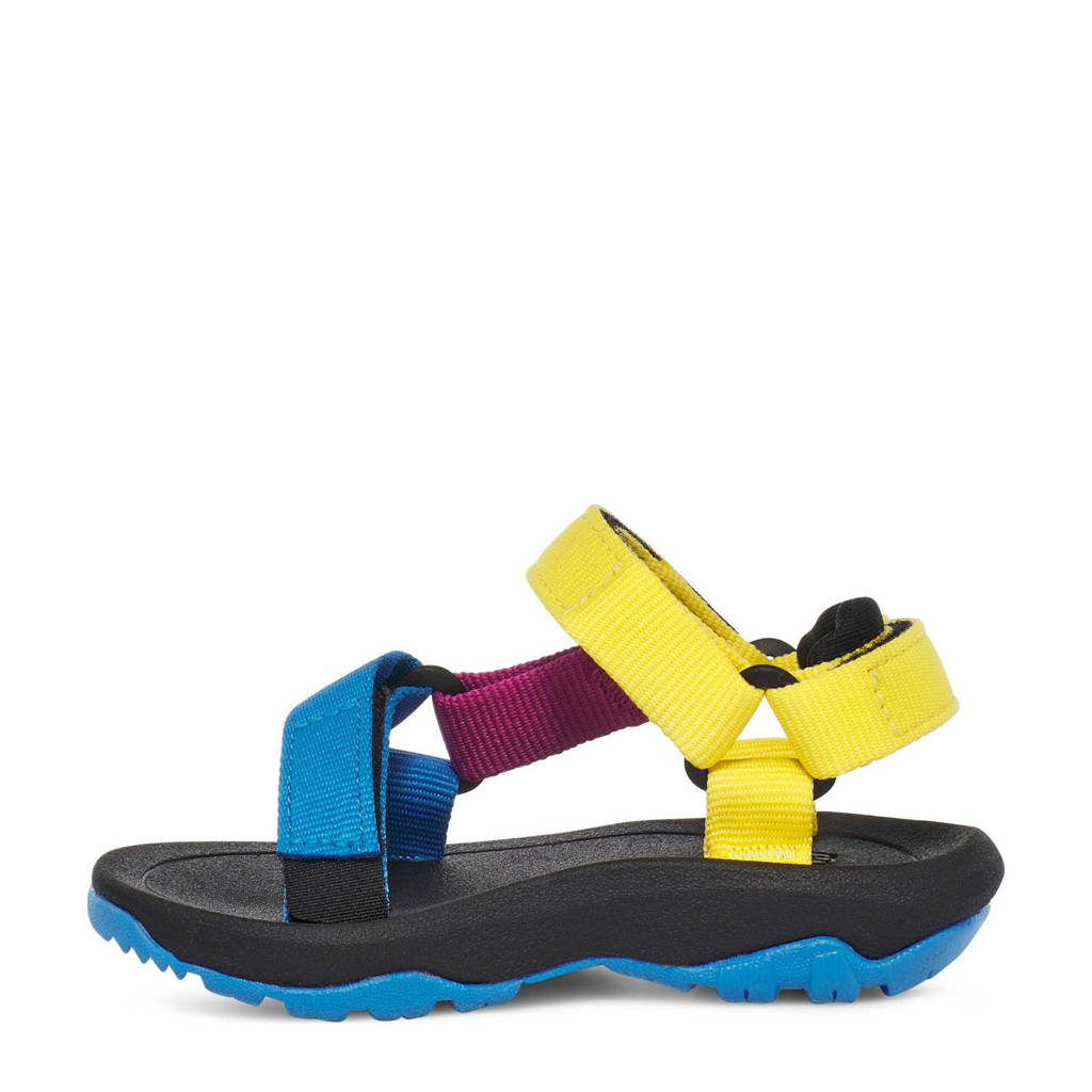 Teva sandalen geel/blauw/roze