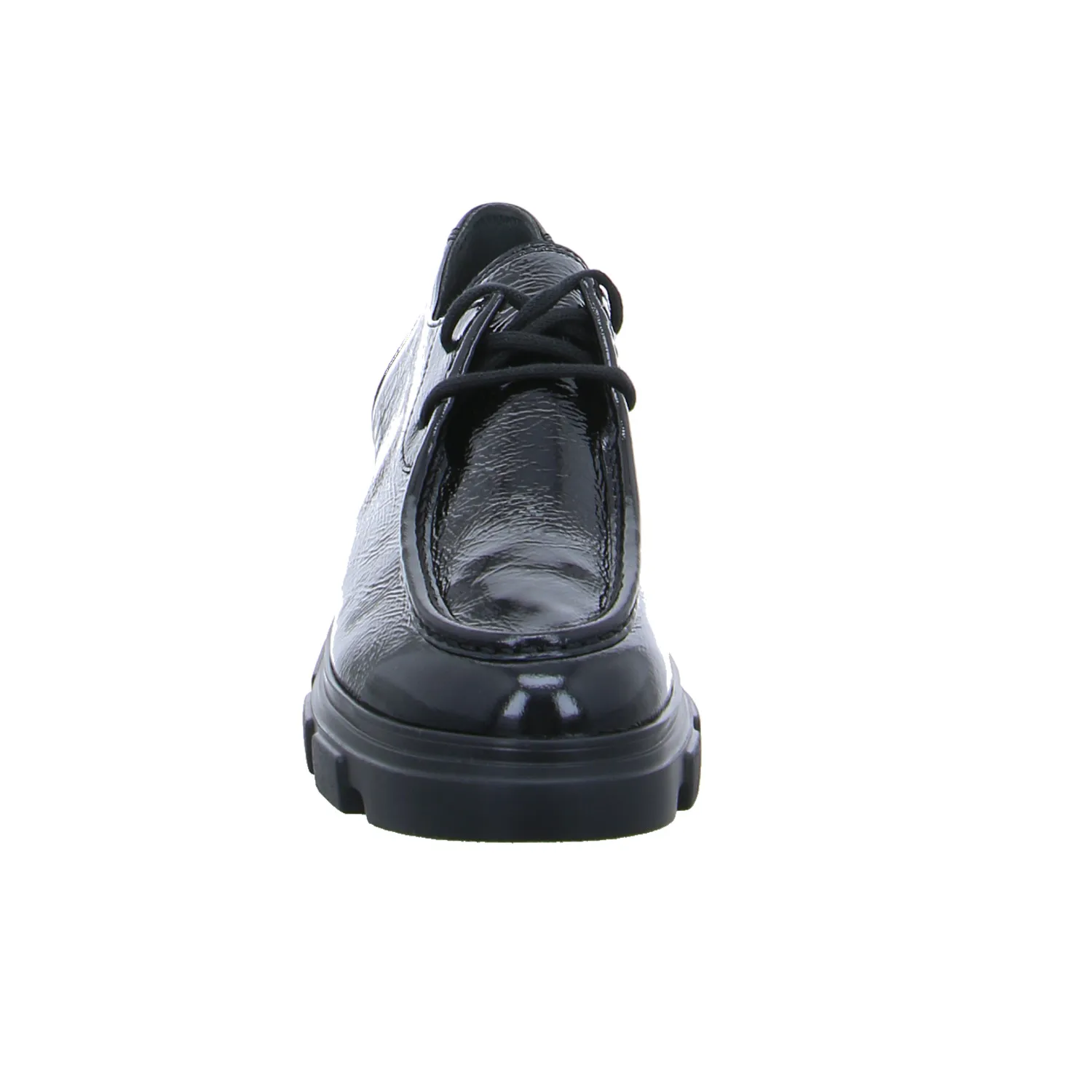 PAUL GREEN Schnürschuh Schwarz Leder