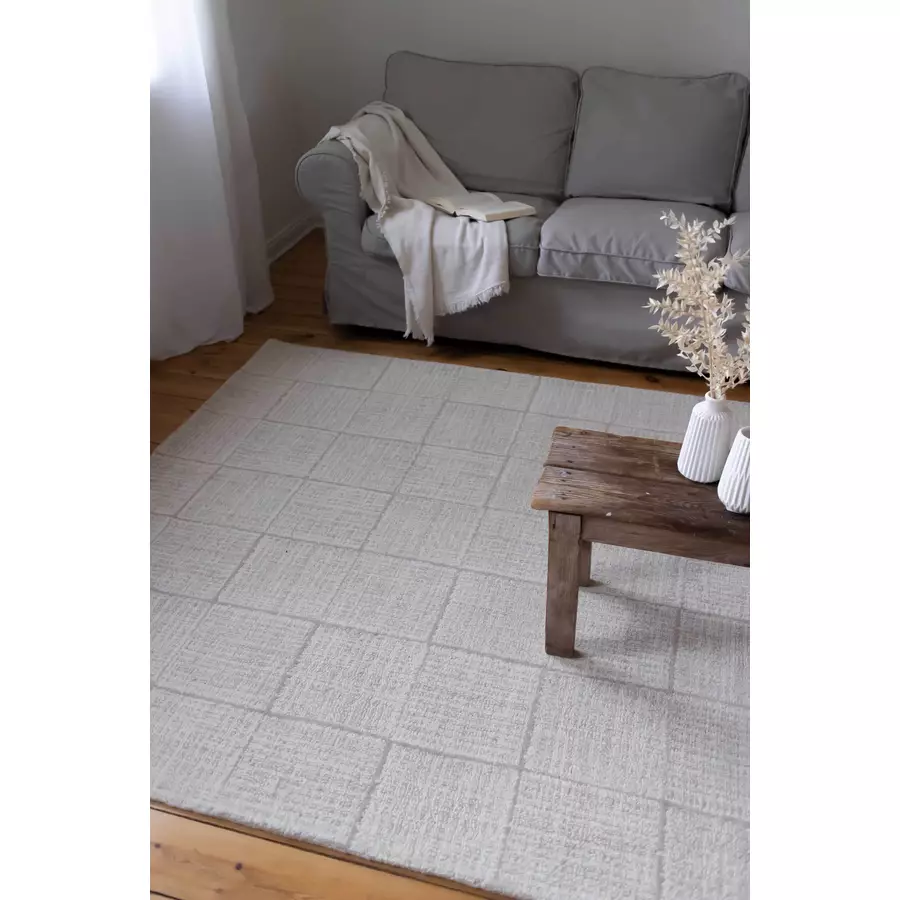 Wecon home Kurzflorteppich Lasse creme beige