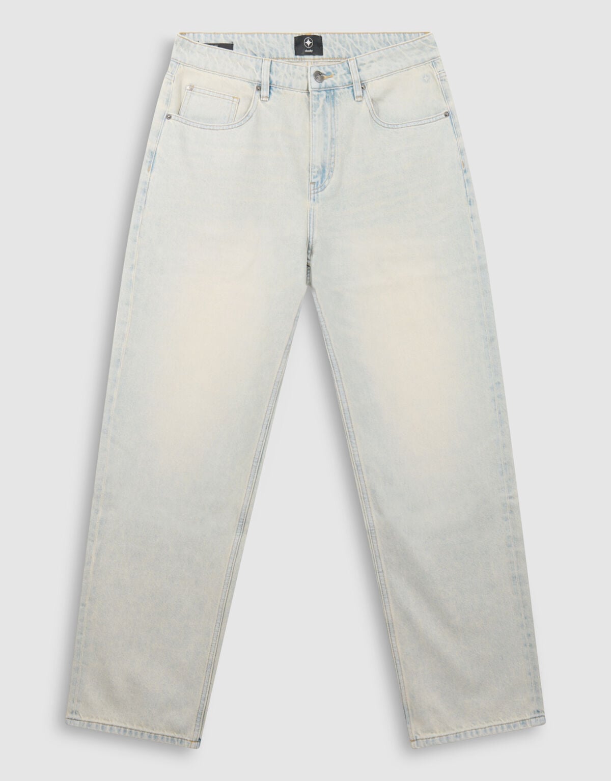 Baggy Fit Jeans Bleached L34