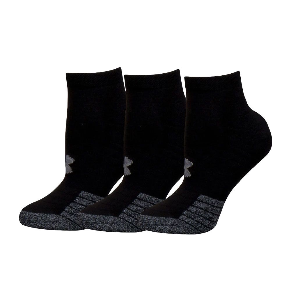 Under Armour HEATGEAR LOCUT - Chaussettes x3 noir