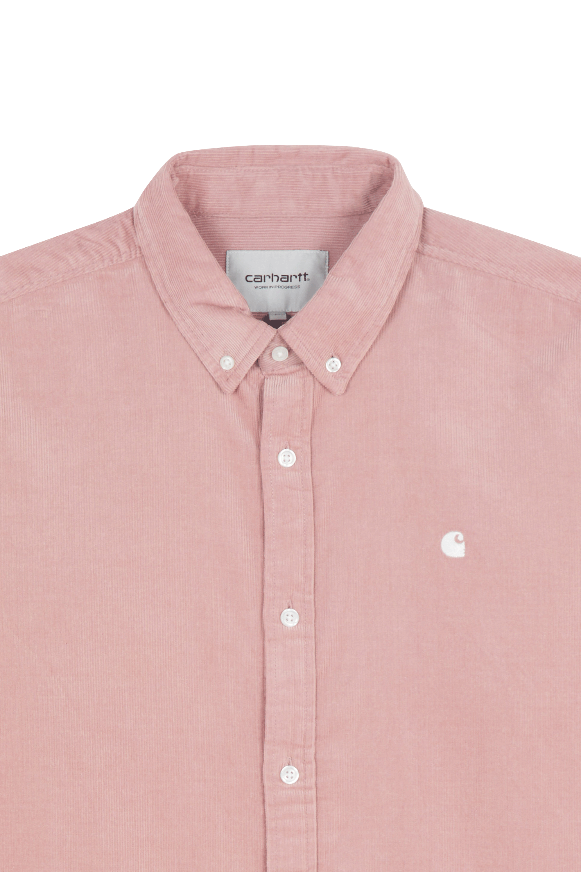 CARHARTT WIP Chemise L/S Madison Fine Cord Shirt Rose