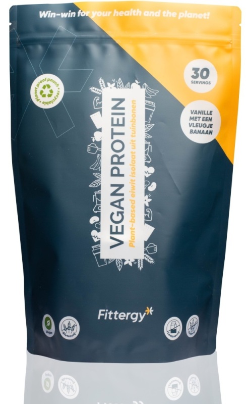 fittergy Vegan Proteïne Vanille 750 G