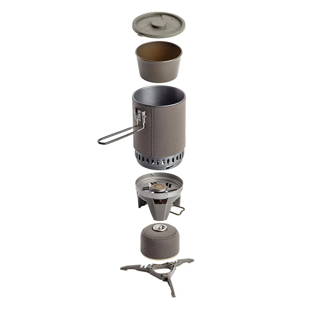A10 Equipment -  Kochset 1 L mit Gasbrenner Tac Boil