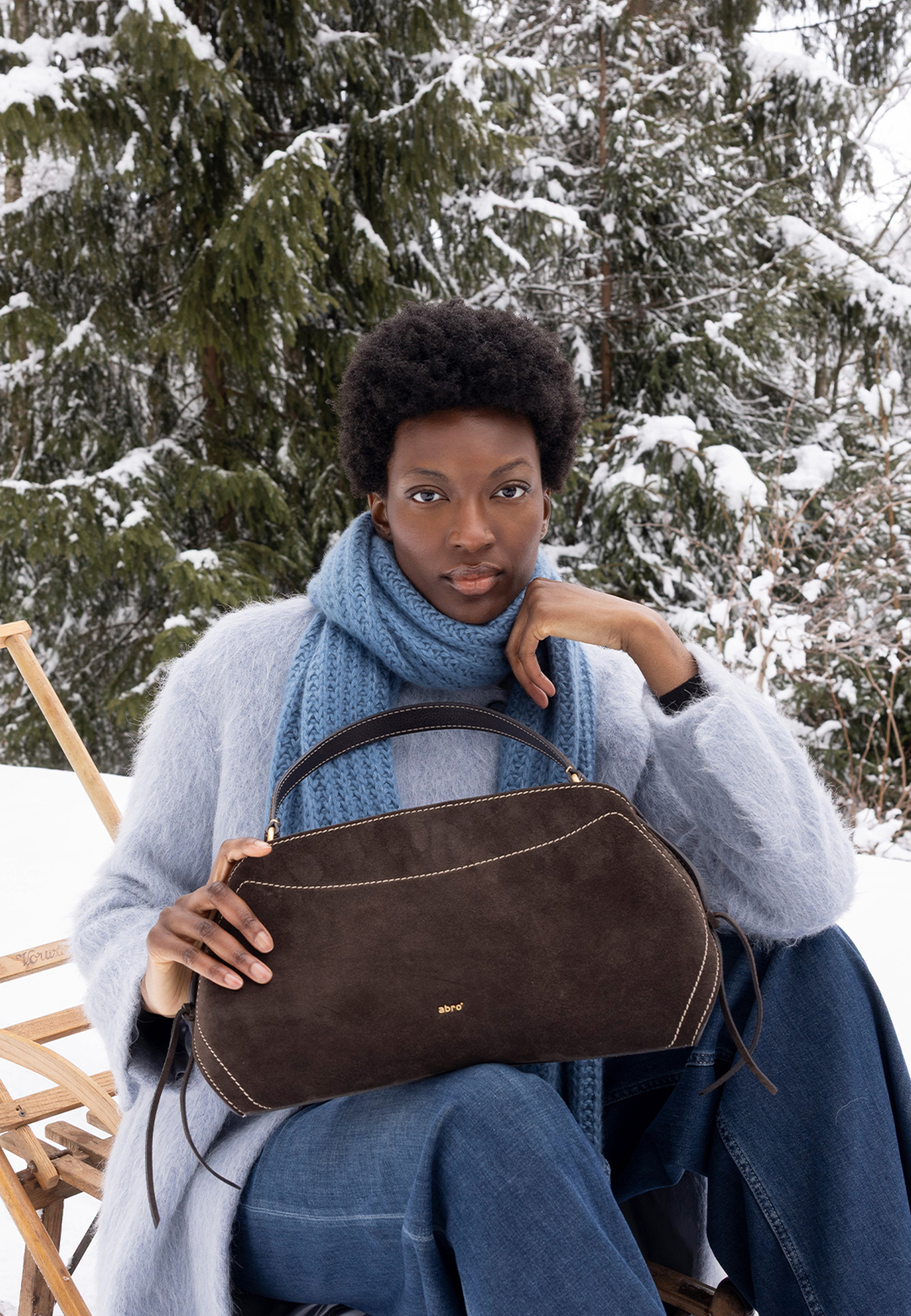 handbag NECESSITY SMALL Leather SUEDE Standard