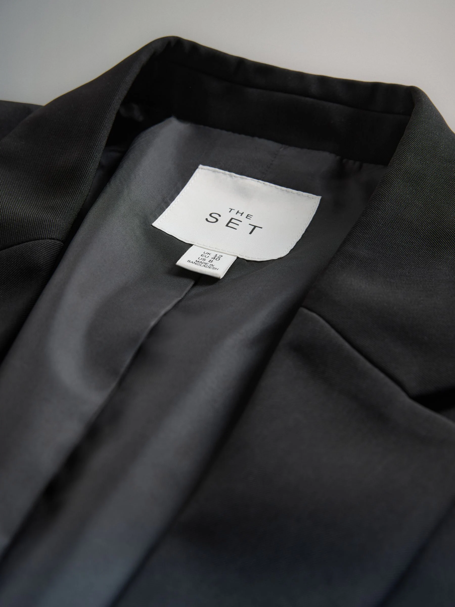 Zwart - The Set Single Breasted Blazer