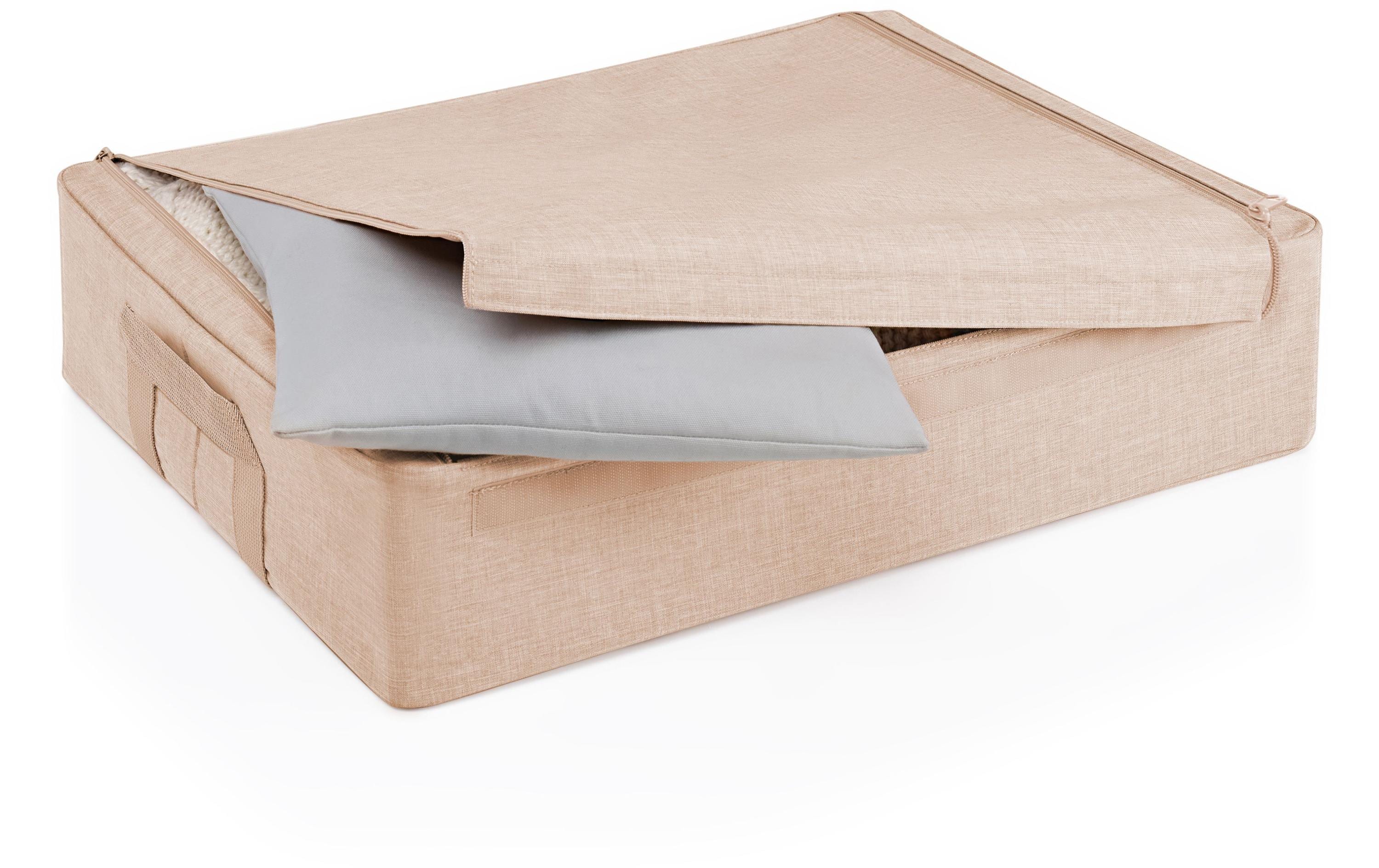 Aufbewahrungsbox Rhombus S HellbraunAufbewahrungskorb