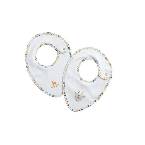 Lot de 2 bavoirs Promenons nous - SAUTHON Baby déco