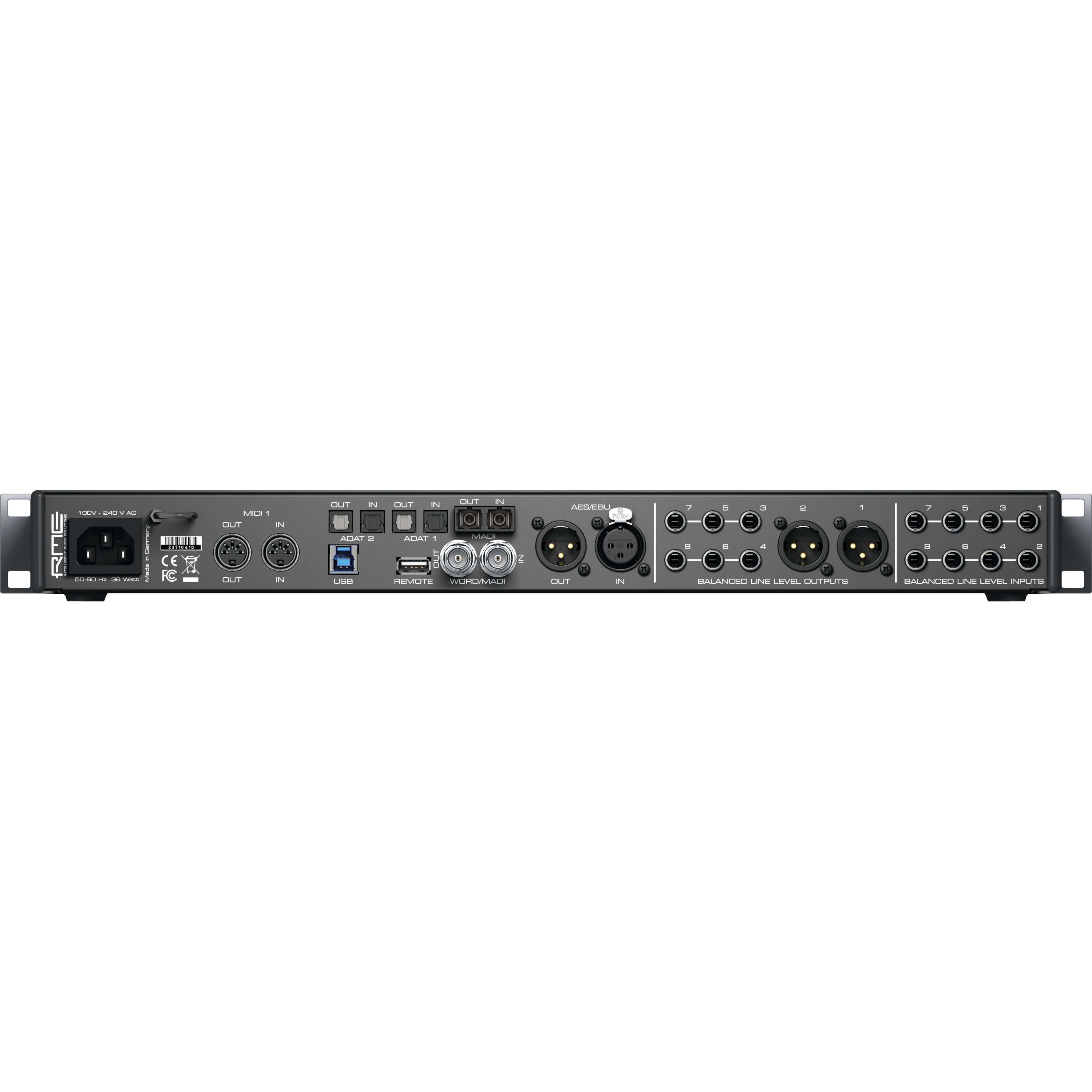 RME Fireface UFX III USB 3 audio interface