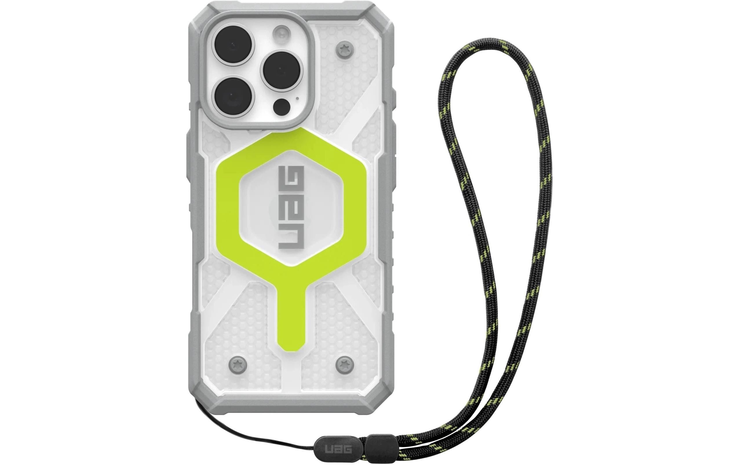 Pathfinder Clear Magsafe Case + Lanyard iPhone 16 ProSchutzhülle für das Apple iPhone 16 Pro