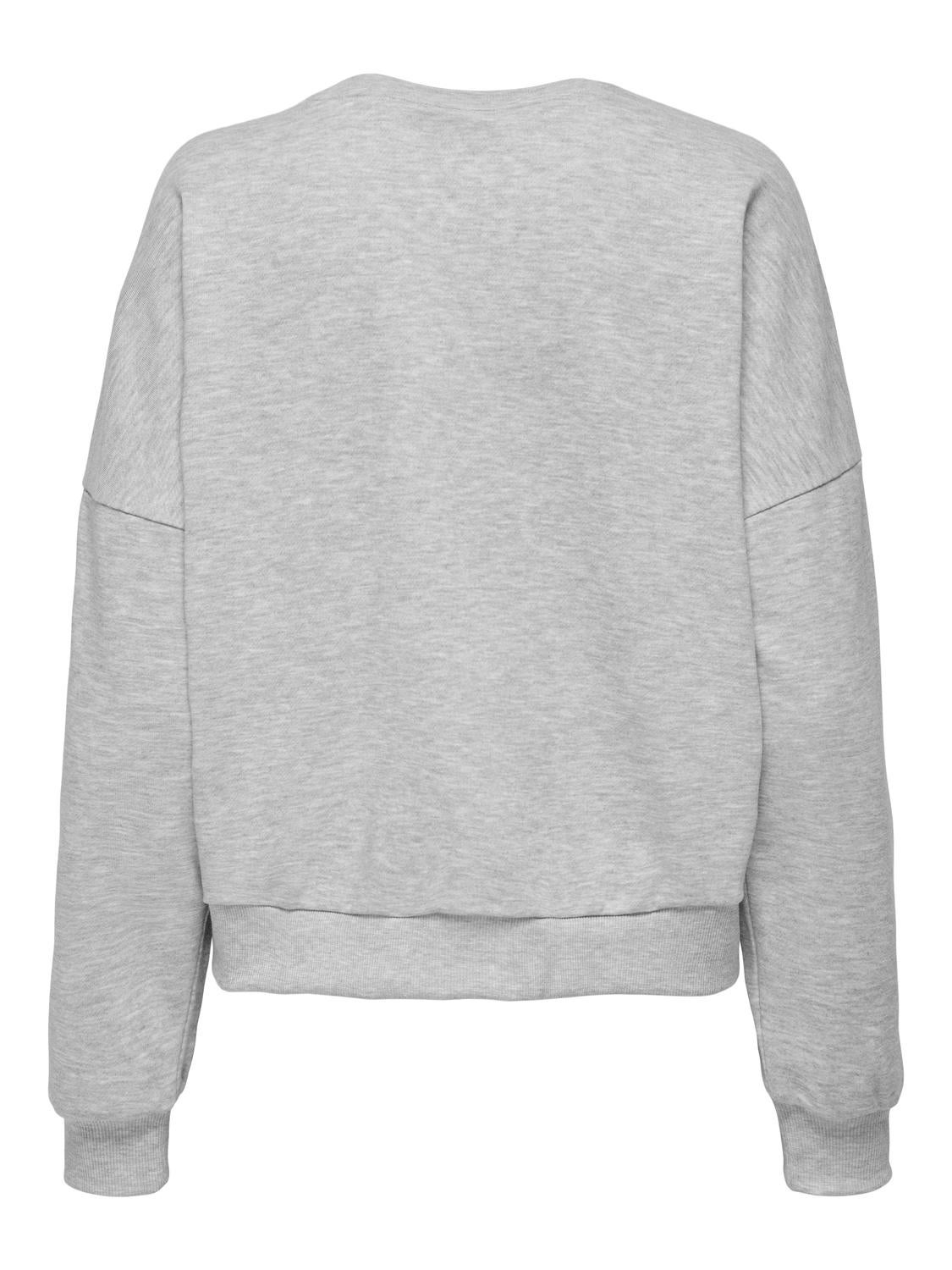 ONLFAVE Sweatshirt Light Grey Melange