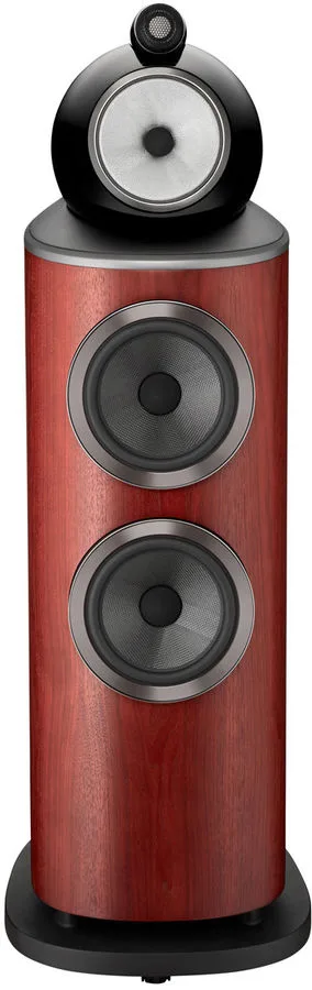 B&W 802 D4 Bois de Rose (la paire) Enceintes colonne