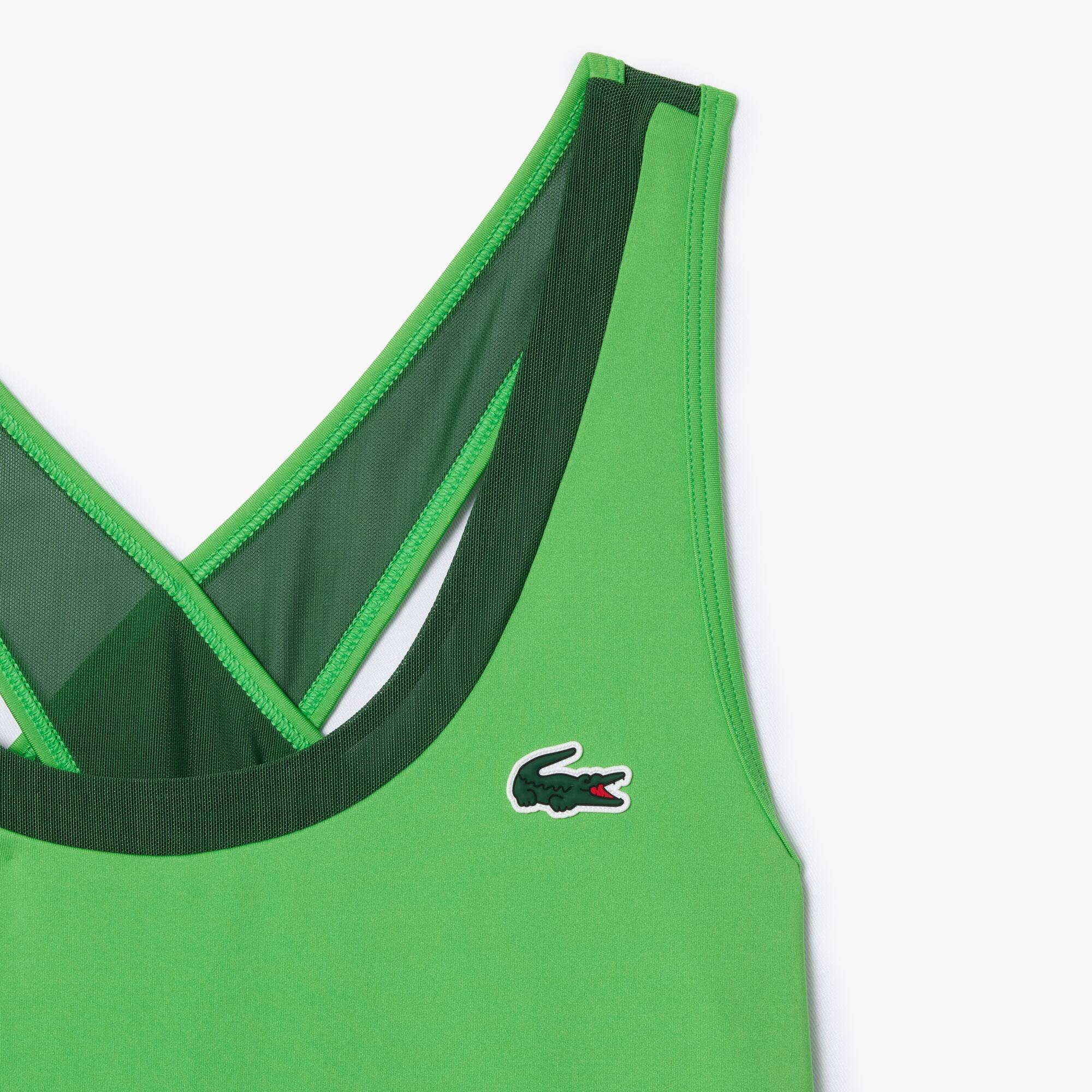 Débardeur Sport Ultra-Dry stretch T-Shirts - Vert - Lacoste - Femme