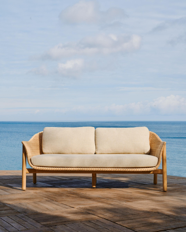 Kave Home Galea 2-zits bank