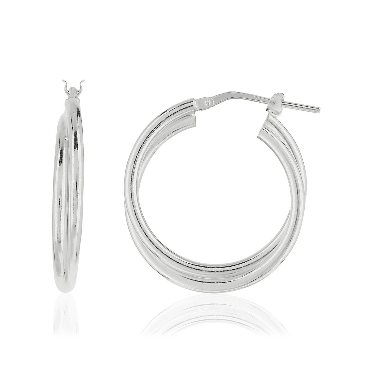 Créoles argent 925 20 mm