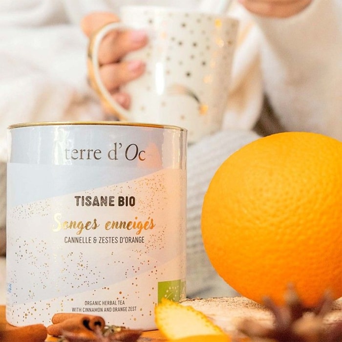 Tisane bio - Cannelle & zestes d'orange - 90 g