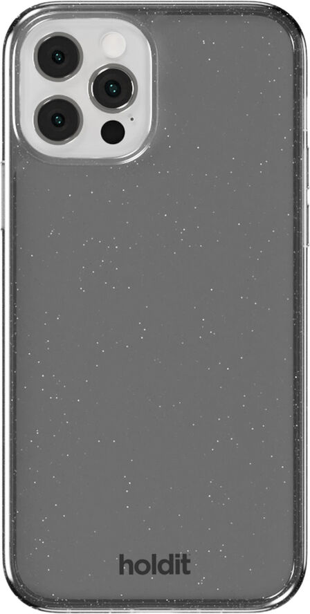 HoldIt Glitter Case iPhone 12/12Pro Sort
